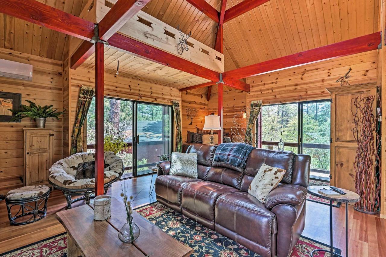 Romantic Strawberryandpine Studio Cabin With Deck! Eksteriør billede
