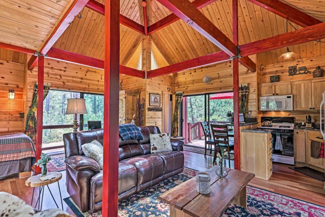 Romantic Strawberryandpine Studio Cabin With Deck! Eksteriør billede