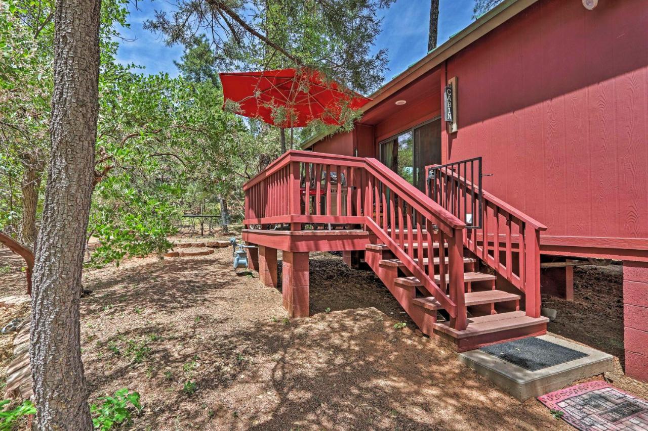 Romantic Strawberryandpine Studio Cabin With Deck! Eksteriør billede